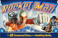 Forsiden af spilleautomaten Rocket Man