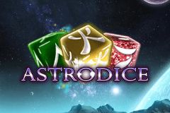 Forsiden af spilleautomaten Astrodice