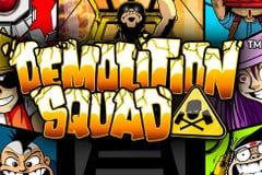 Forsiden af spilleautomaten Demolition Squad