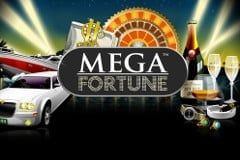 Forsiden af spilleautomaten Mega Fortune