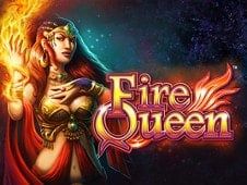 Forsiden af spilleautomaten Fire Queen